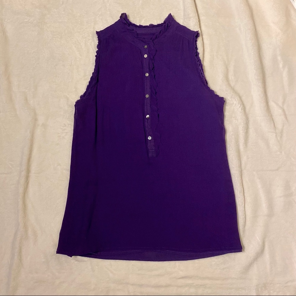 J. Crew Sleeveless Blouse